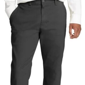 Eddie Bauer Men's Charcoal Chinos